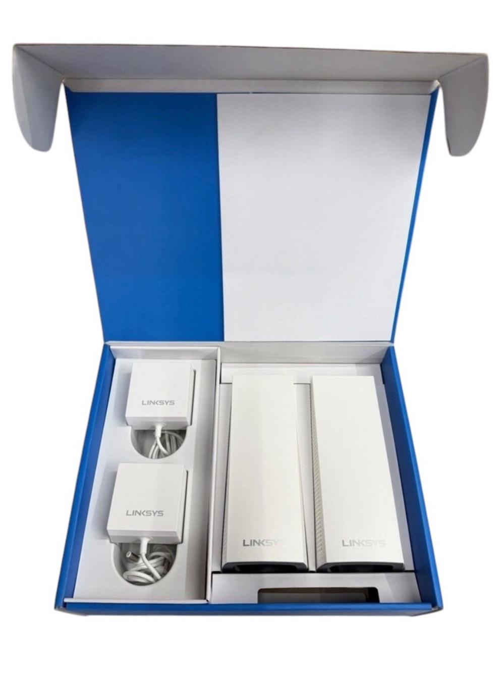 Linksys WHW03 V2 Velop Whole Home Mesh Wi-Fi  Router System 2 Pack White